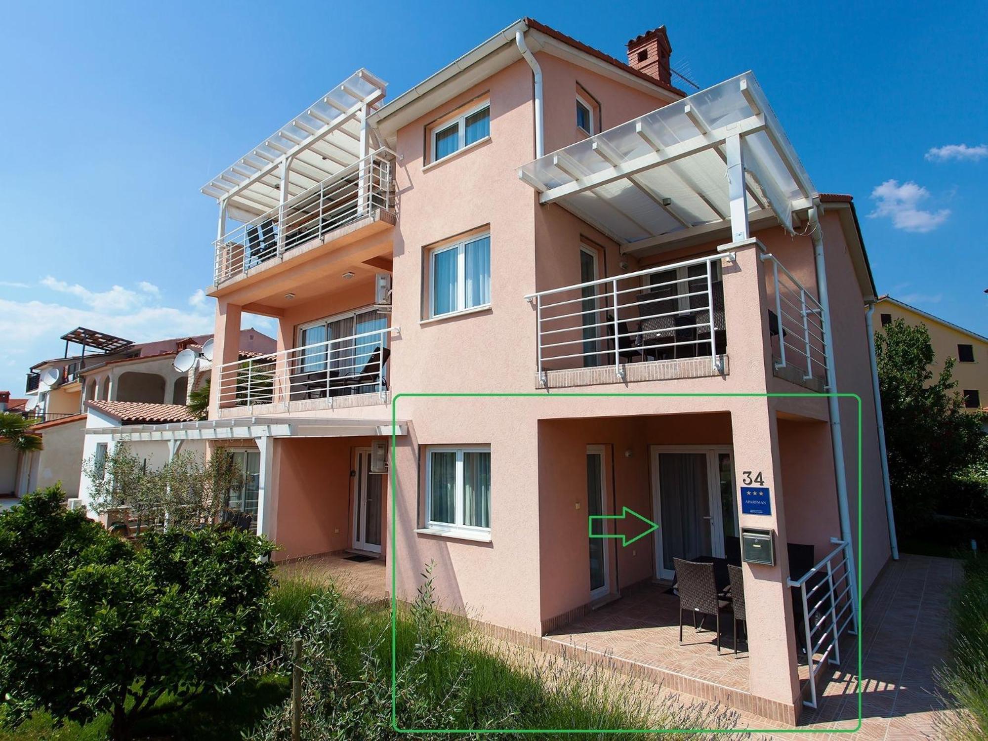 Apartments Villa Brioni I Fazana Bilik gambar