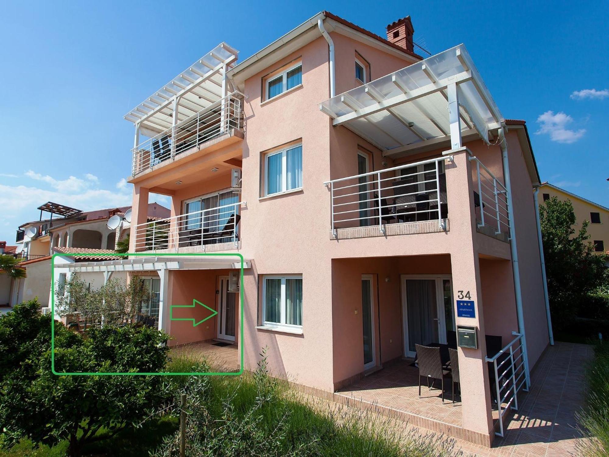 Apartments Villa Brioni I Fazana Bilik gambar